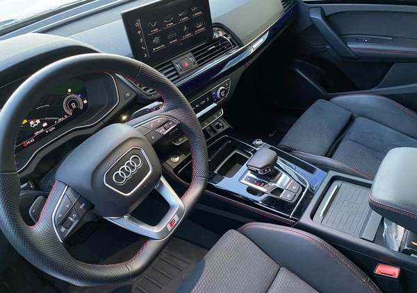 Audi Q5 Sportback cena 162393 przebieg: 68500, rok produkcji 2021 z Warszawa małe 211